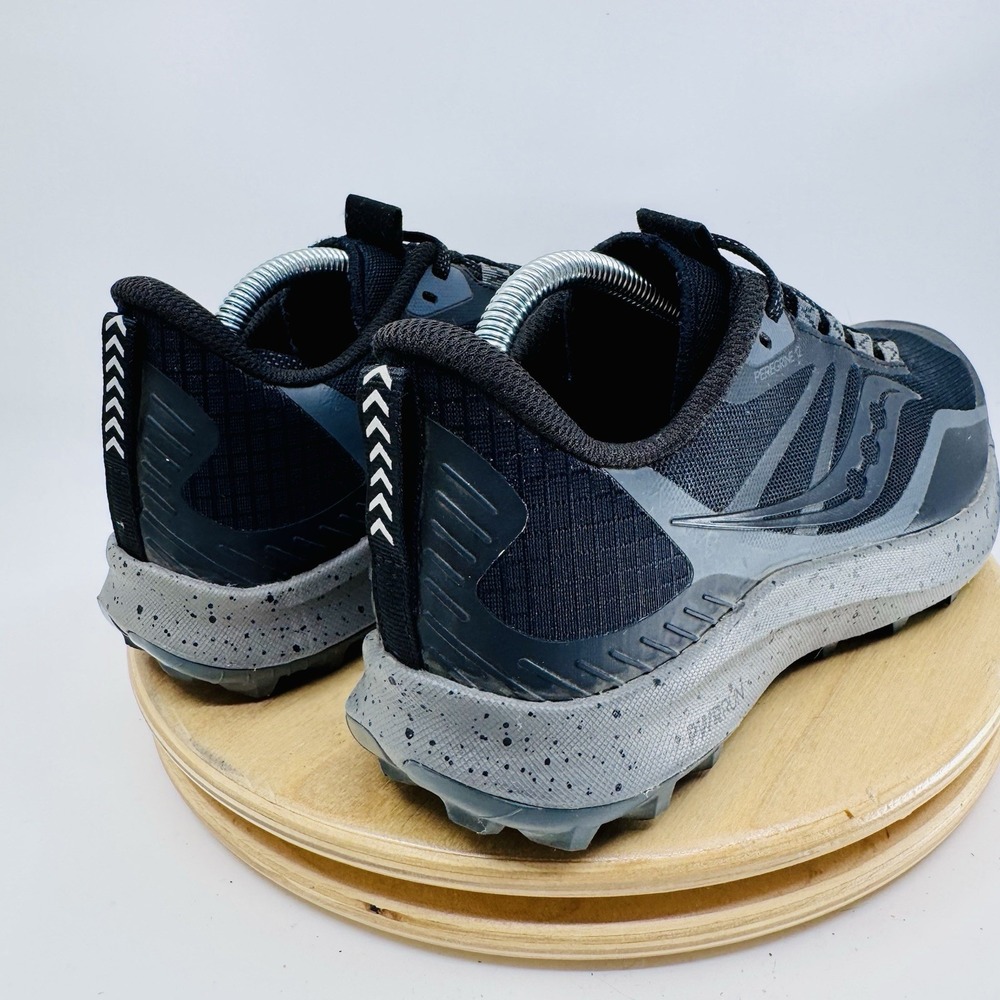 Saucony Peregrine 13 Shoes Women's 7 Black Trail Running Sneakers S10737-05 - Picture 5 of 9